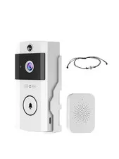 Solar Powered Wireless Doorbell with Camera 1080P HD Video Motion Detection Nigh