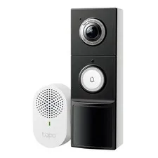 TP-LINK Tapo TD25 Video Doorbell Security Camera - Black