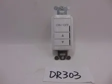 Acuity Controls Light NPODM DX WH Push Button Wallpod Wall Pod Sensor Switch