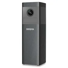 BLACK - BOSMA X1 HOME SECURITY CAMERA WIFI INDOOR CAMERA SUPER WIDE ANGLE 360