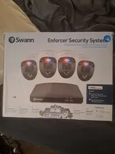 Swann Enforcer 1080p 8-Channel Wired CCTV DVR 1TB w/ 4 Cameras, Night Vision