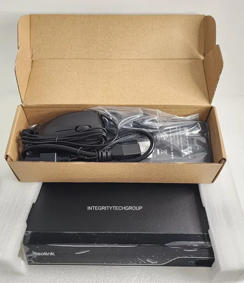 Reolink NVS 4K 8 Ch PoE NVR Home Camera System 2TB HDD NVS8, NEW