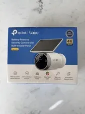Tapo MagCam 4K Outdoor Wireless Security Camera – Battery Power w/ Solar Charge