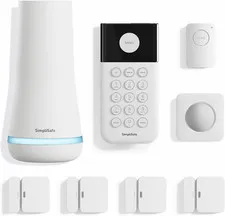 Simplisafe 8 Piece Wireless Home Security System - Optional 24/7 Professional Mo
