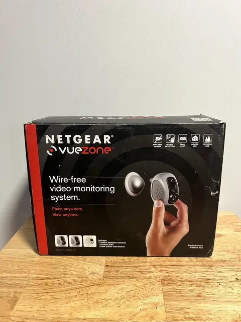 NETGEAR VUEZONE Wire-free Video Monitoring System Dual Cam VZSM2720