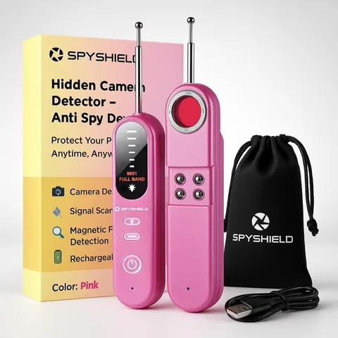 SpyShield Hidden Camera Detector & RF Bug Detector