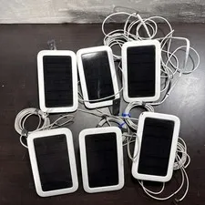 Lot of 6 SimpliSafe CM001 Solar Panels Used - Working