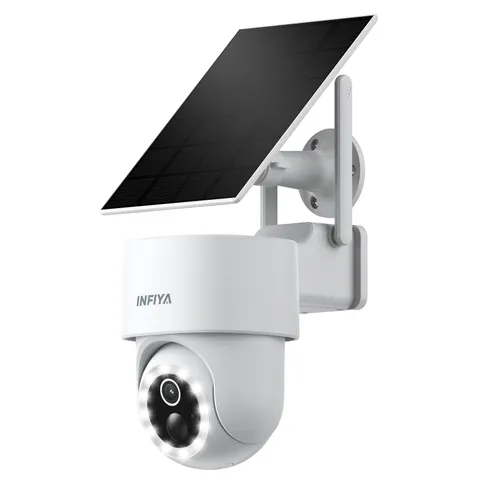 NFIYA L1 Solar Security Camera Outdoor Wireless WiFi 360°PTZ Color Night Vision