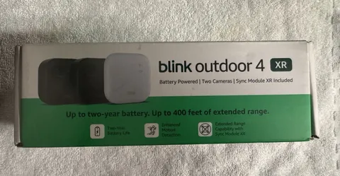Blink Outdoor 4 XR Two Camera System w/Sync Module New Factory 2 Camera