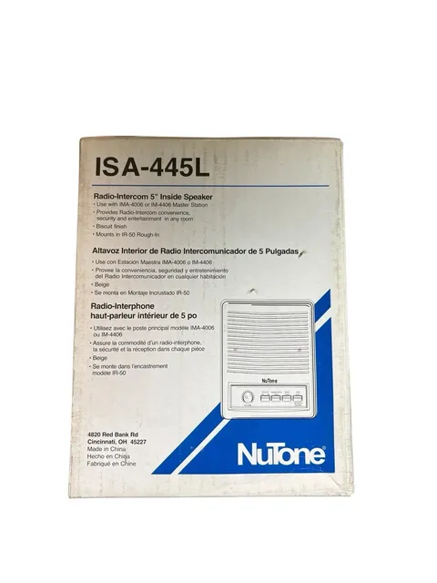 Nutone Intercom Speaker, ISA-445L