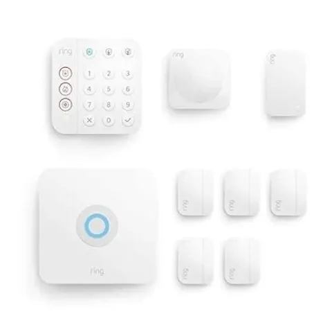 Ring - Alarm Security Kit 9-Piece (2nd Gen) - White