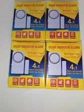 4 In 1 Window And Door Alarm Battery Operated