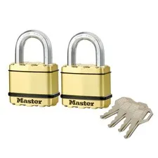 Master Lock 50mm Excell Padlock - 2 Pack
