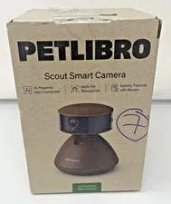 PETLIBRO Scout Smart AI Pet Security Camera Multi-Pet Recognition - COFFEE