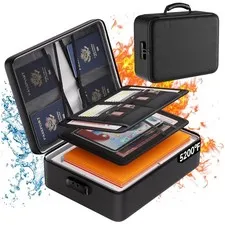 Upgraded Heat Insulated File Organizer, 8 Compartments