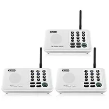 Wuloo 10-Channel Call ALL One-way Intercom Wireless Offices Communication System