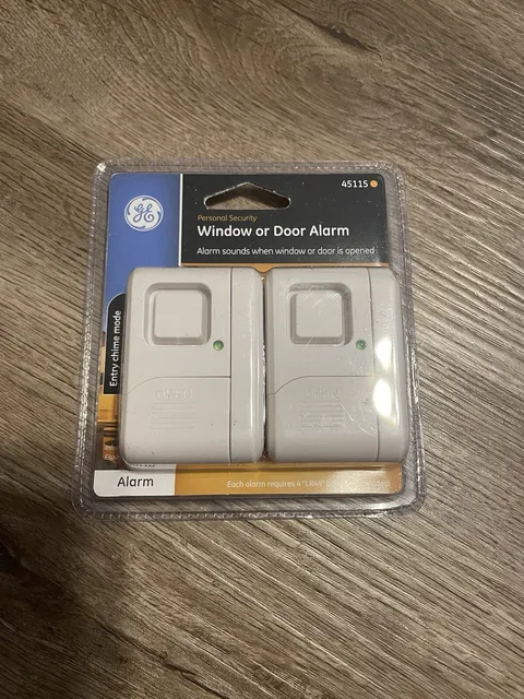 Door Alarm GE Personal Security Window Or Door Alarm Pack 45115