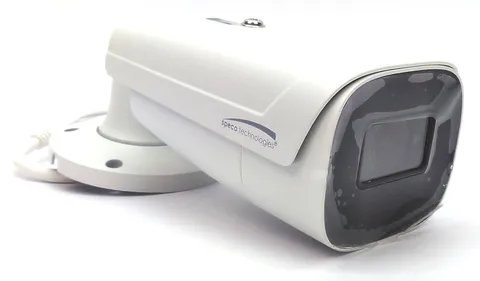 Speco O8B9M IR Bullet IP Camera with Advanced Analytics and Junction Box