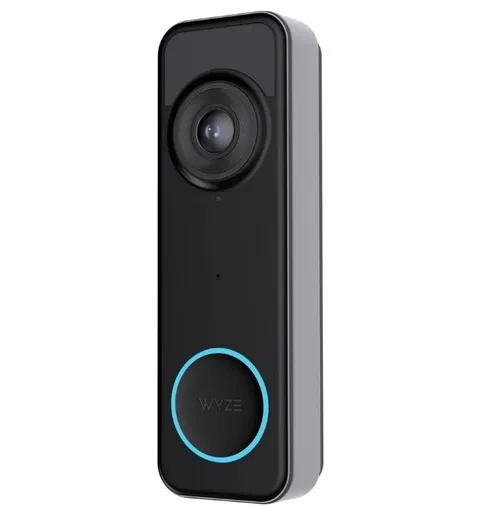 Wyze Battery Video Doorbell with 1536x1536 HD, Wireless/Wired Security Camera, C