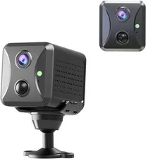 4G LTE , Cellular Cameras Wireless Indoor with 4G SIM Card (No WiFi) with Mot...