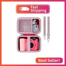 khanka Hard Case for Kodak Smile+/Kodak Smile Plus Camera,Fuchsia