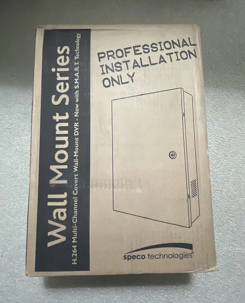 Speco Technologies H.264 - 4 Channel Covert Wall-Mount Network Video Server POE