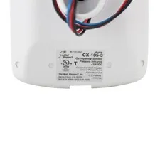 WATT STOPPER CX-105-3 PIR CEILING WALL OCCUPANCY SENSOR, 24VDC, WHITE