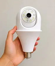 Litokam S13 1080p Wi-Fi Indoor Light Bulb Camera E26/E27 Alexa White