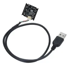 Camera Module USB Webcam Board 0.3MP 50° View UVC Protocol OTG For Advertising