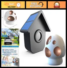 Wireless Driveway Alarm - 1/2 Mile Range Solar Motion Sensor Detector, Weatherpr