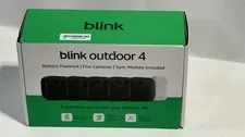 Blink Outdoor 4 Wireless Smart Security Camera - 5 camera system, Sealed