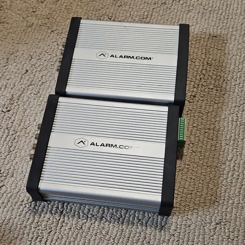 Lot of 2 Alarm.com ADC-VS420 4 Channel Video Server 