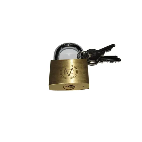 Brass Padlock HM-900 50Mm Normal Shackle 3 Keys