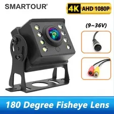 AHD 1080P Truck Rear View Camera for Bus Paking Car 12-24V 8 Led HD Night Vision