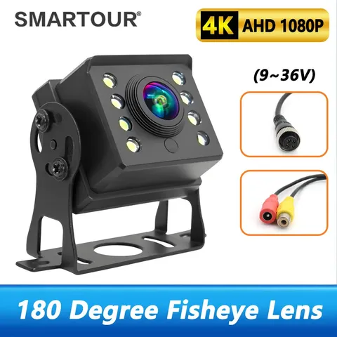 AHD 1080P Truck Rear View Camera for Bus Paking Car 12-24V 8 Led HD Night Vision