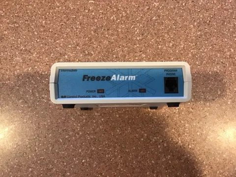 Control Products Freeze Alarm FA-I-CCA with Sensor, AC Adapter and cable tested