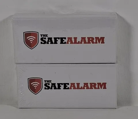 Lot of 2 The Safe Alarm Portable Personal Self Defense Device Keychain SEALED