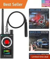 K18+ Hidden Camera Detector, Spy Camera Finder, Bug Detector, Magnetic Field ...