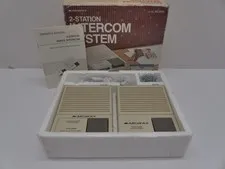 Vtg Archer 2 Station Intercom System #43-222A New In Box