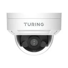 Turing 8MP IP Dome Camera IP67 PoE 2.8mm Wired White TI-NFD08A28