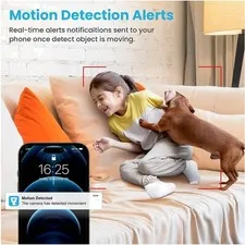 2K Indoor Security Camera, Cameras for Home Securi