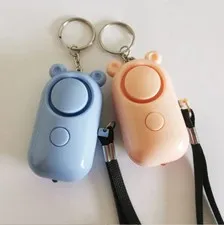 130db Personal Alarm Keychain with Batteries Included Personal Alarms for Women 