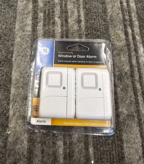 (QTY 4) GE 45115: Personal Security Wireless Window or Door Alarm