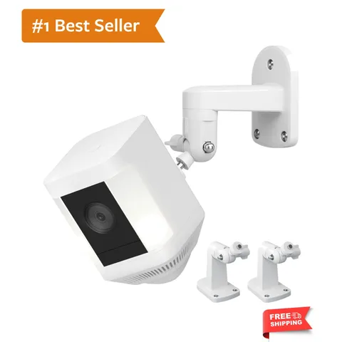 2 Pack Adjustable Wall Mount comatible with Ring Spotlight Cam Battery/Cam Pl...
