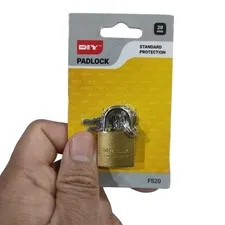 20mm Mini Padlock for Small Luggage / Sport bag / Gym Bag with Two Keys