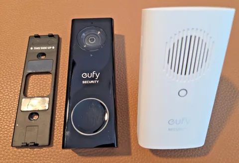 eufy Security Video Doorbell 2K Wired Model T8200 - HD Camera & Chime Included