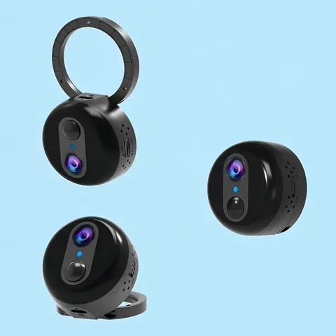 WKX W-Q2 Mini 4G LTE Cellular Security Camera with Magnetic Rotating Mount | No