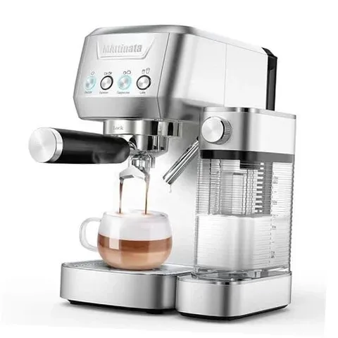 Máquina de capuchino de 20 bares, máquinas de café expreso A-Plata