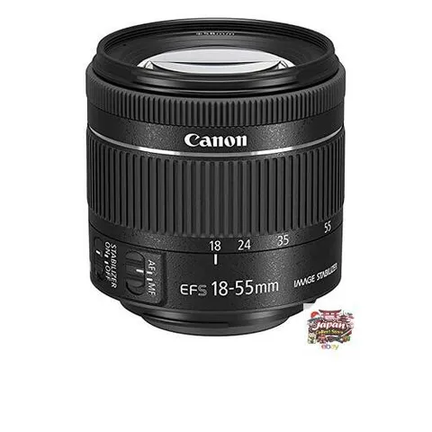 Canon EF-S18-55mm F4.0-5.6IS STM Standard Zoom Lens for APS-C Cameras