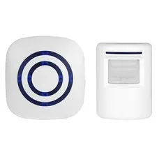Wireless Driveway Alarm Doorbell Motion Sensor Detector Receiver & Transmitter